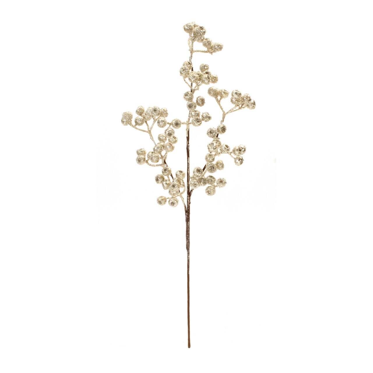 Melrose Artificial Glittered Berry Christmas Sprays - 23" - Set of 6